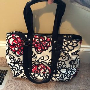 Coach fabric shoulder bag